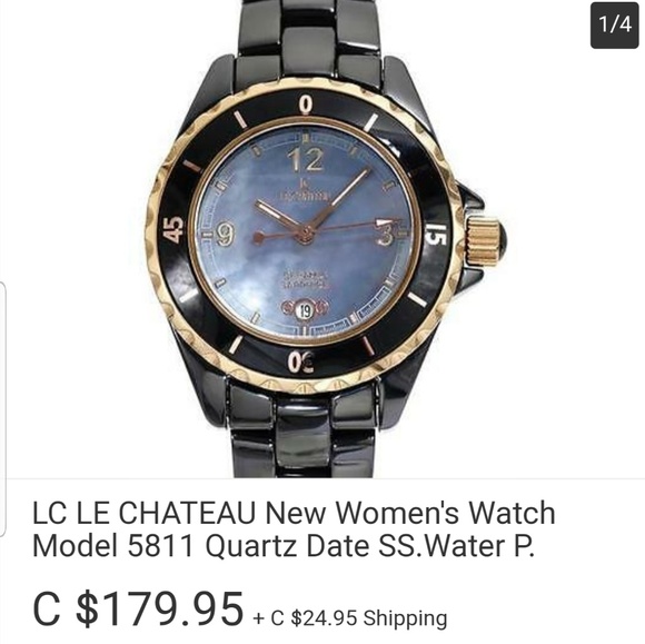 Women Ceramic Watch LeChateau - Picture 4 of 4